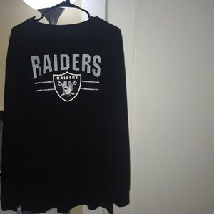 Raiders long sleeve shirt